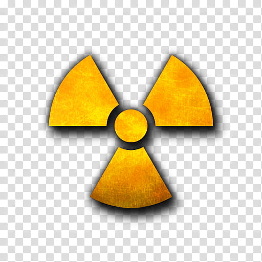 Orange Phoenix Icon , Radiation-Clear, biohazard logo illustration transparent background PNG clipart