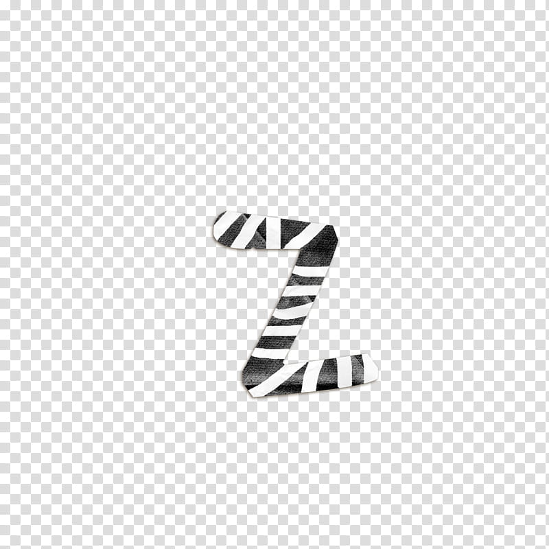 Freaky, gray and white z letter illustration transparent background PNG clipart