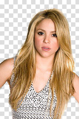 Shakira transparent background PNG clipart