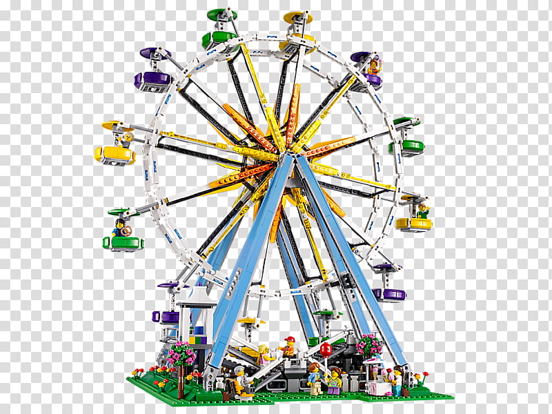 Train, Lego 10247 Creator Ferris Wheel, Toy, Lego 10251 Creator Brick Bank, Lego Power Functions, Lepin, Lego Minifigure, Afol transparent background PNG clipart