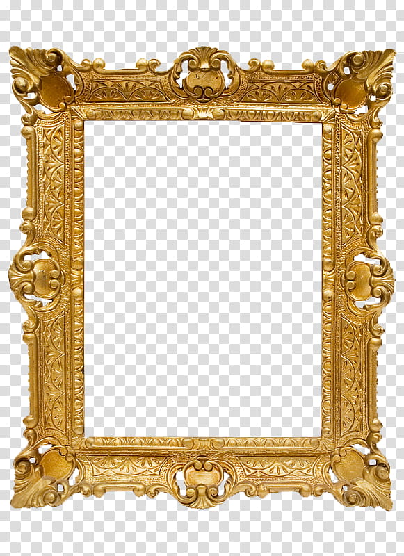 Frame Gold Frame, Frames, Gilding, Ornament, Gold Frame, Rectangle, Mirror, Antique transparent background PNG clipart