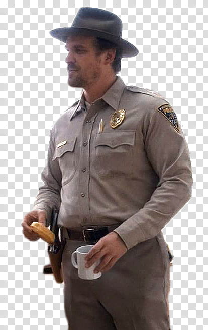 Jim Hopper Stranger Things transparent background PNG clipart