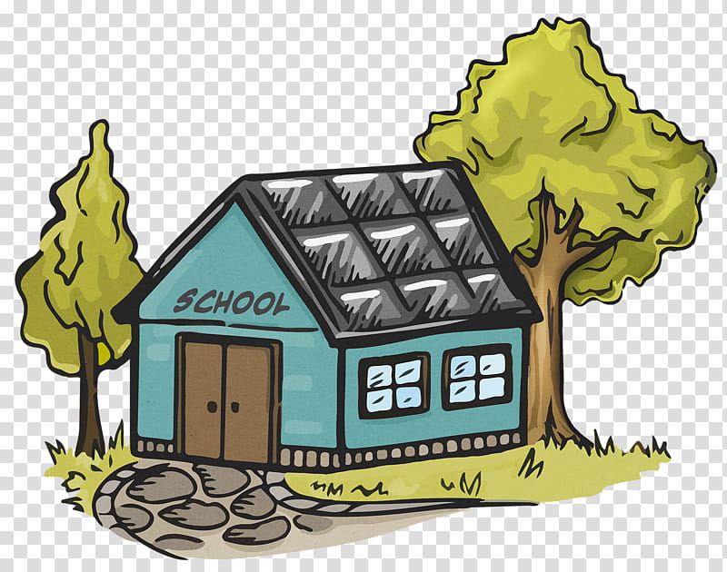 Drawing Tree, Cartoon, Animation, House, Data Compression, Home, Building, Plant transparent background PNG clipart