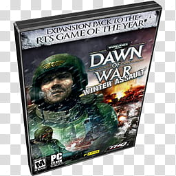PC Games Dock Icons v , Warhammer  Dawn of War Winter Assault transparent background PNG clipart
