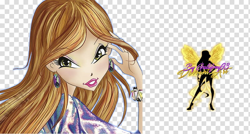 Winx Club Bloom Space Girl Couture transparent background PNG clipart