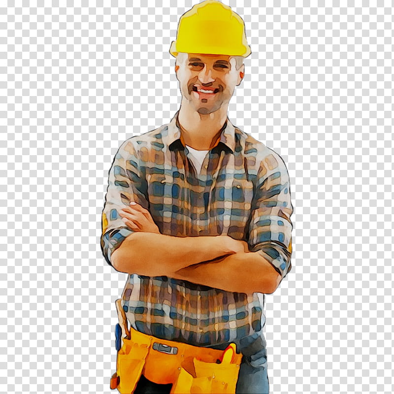 Engineer, Construction Worker, Hard Hats, Laborer, Construction Foreman, Handyman, Thumb, Supervisor transparent background PNG clipart