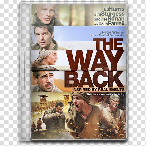 Movie Icon , The Way Back, The Way Back movie case transparent background PNG clipart