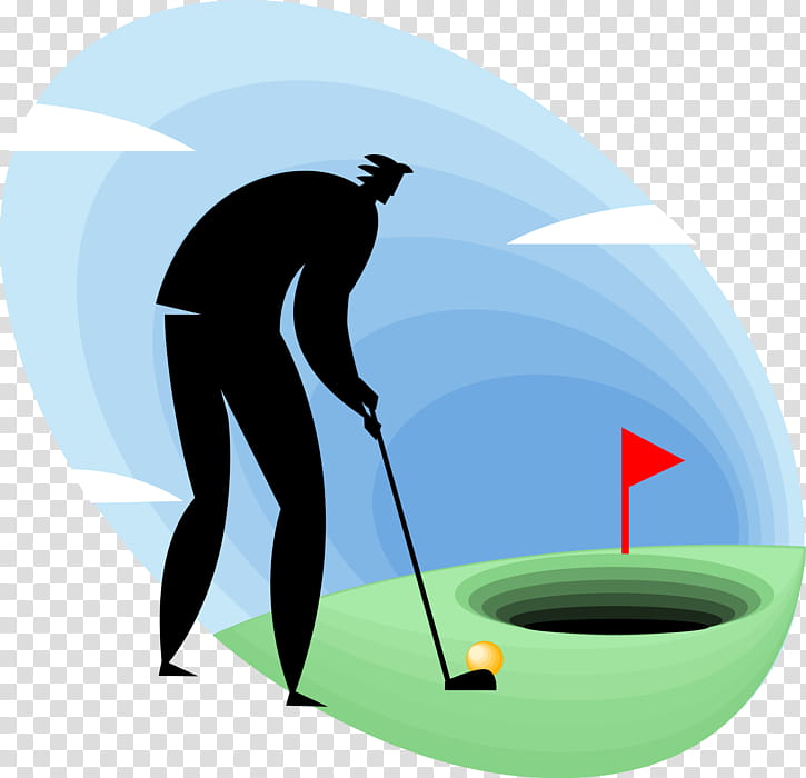 Golf, Cartoon, Water, Joint transparent background PNG clipart