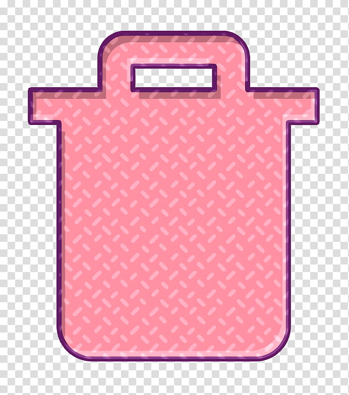 bin icon garbage icon garbage man icon, Recycle Icon, Recycling Icon, Trash Icon, Pink, Mobile Phone Case, Material Property, Peach transparent background PNG clipart