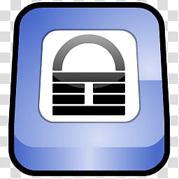 WannabeD Dock Icon age, KeePass Password Safe, padlock transparent background PNG clipart