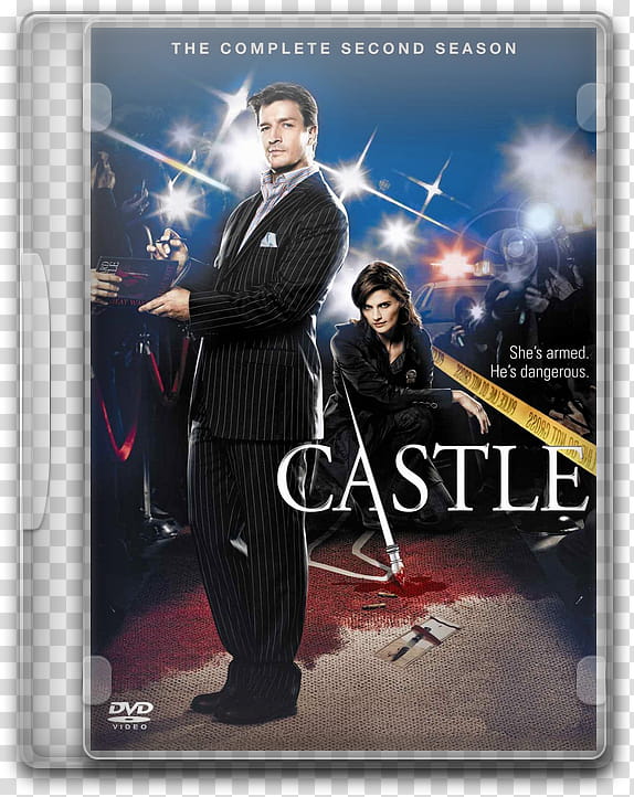 Castle DVD Folder Icons, castle season  transparent background PNG clipart