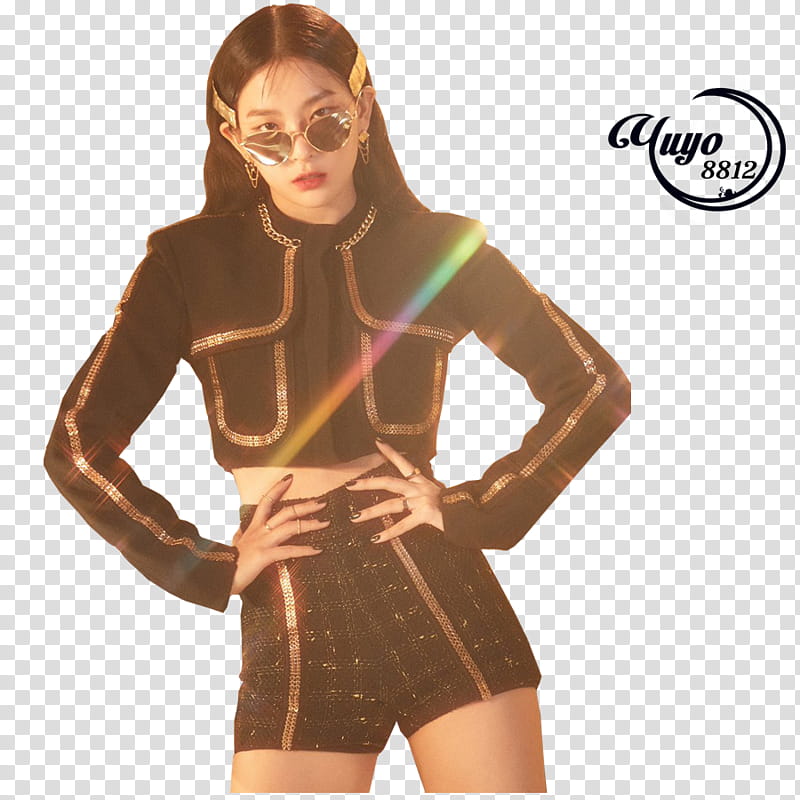 RED VELVET RBB, woman holding her hips transparent background PNG clipart