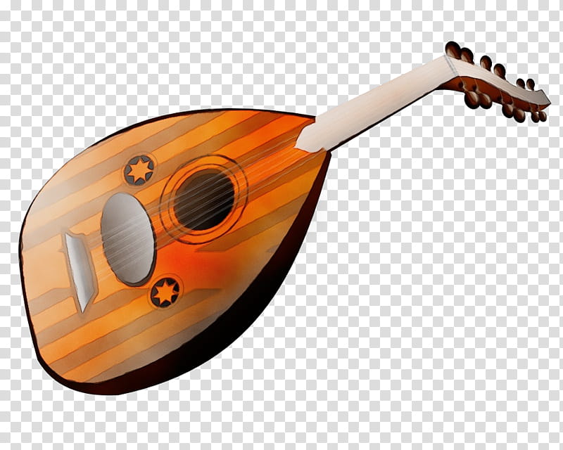 string instrument musical instrument string instrument plucked string instruments mandolin, Watercolor, Paint, Wet Ink, Lute, Indian Musical Instruments, Oud, Folk Instrument transparent background PNG clipart