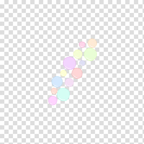 assorted-color bubbles transparent background PNG clipart