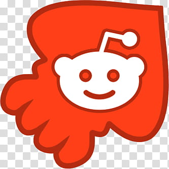 UPDATED  Splatoon Inspired Social Media Icons , Reddit, white and red squid logo illustration transparent background PNG clipart