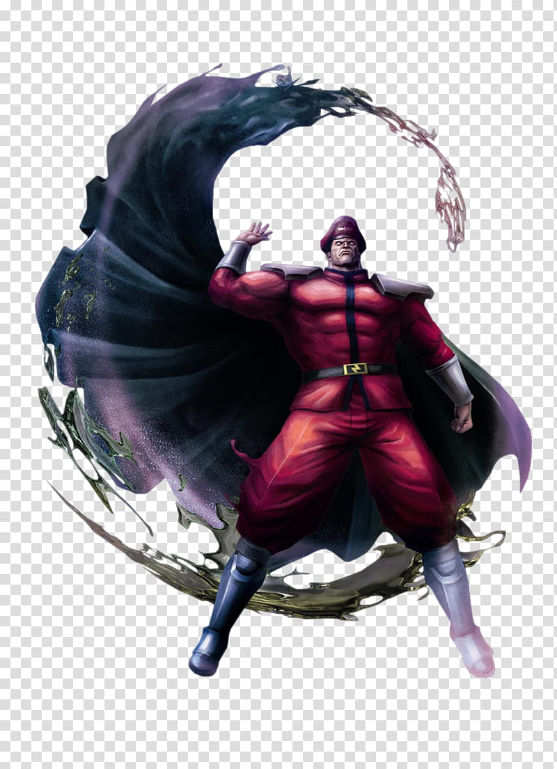Street Fighter x Tekken M Bison Art Render, Street Fighter character transparent background PNG clipart