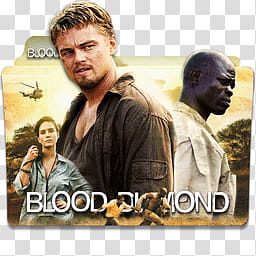 Leonardo DiCaprio Movie Collection Folder Ico , Blood Diamonds logo_x transparent background PNG clipart