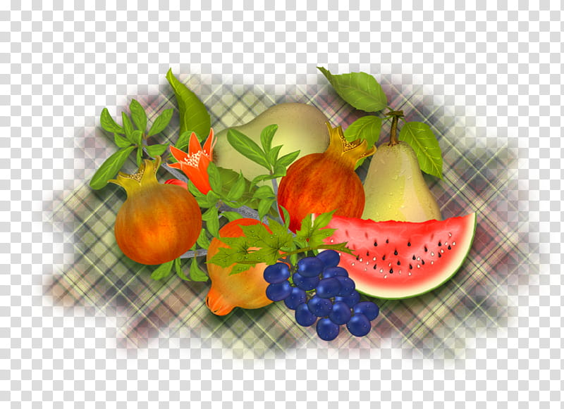 Watermelon, Fruit, Vegetarian Cuisine, Food, Pear, Tomato, Apple, Orange transparent background PNG clipart
