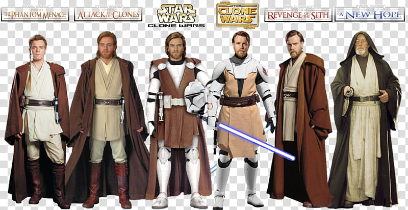 Obi Wan Kenobi transparent background PNG clipart