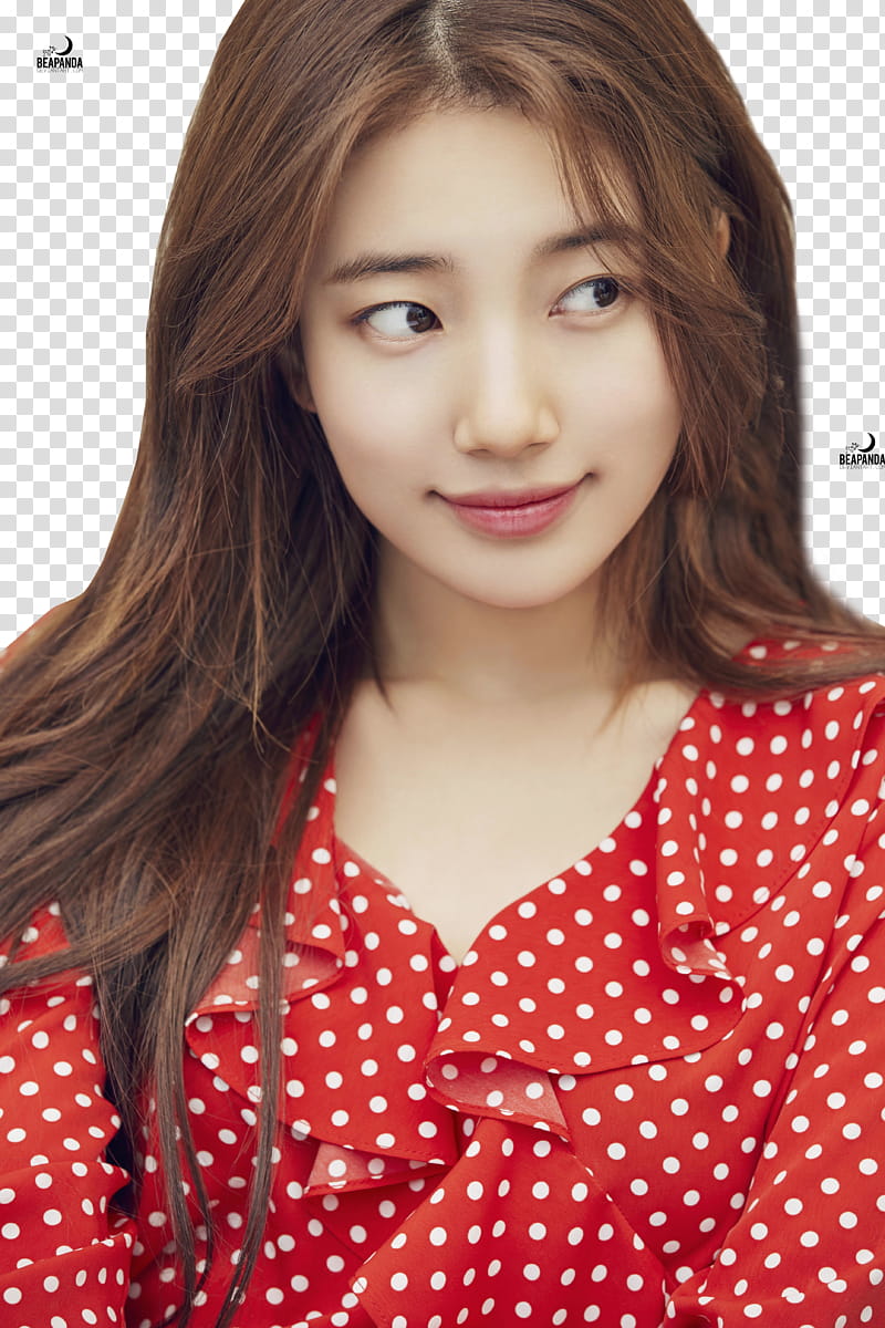 Suzy, women wearing red and white polka-dot blouse transparent background PNG clipart