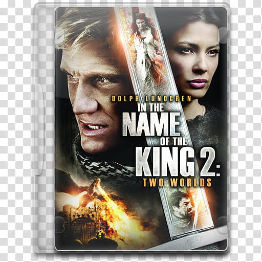 Movie Icon Mega , In the Name of the King , Two Worlds, In The Name of the King  DVD case transparent background PNG clipart