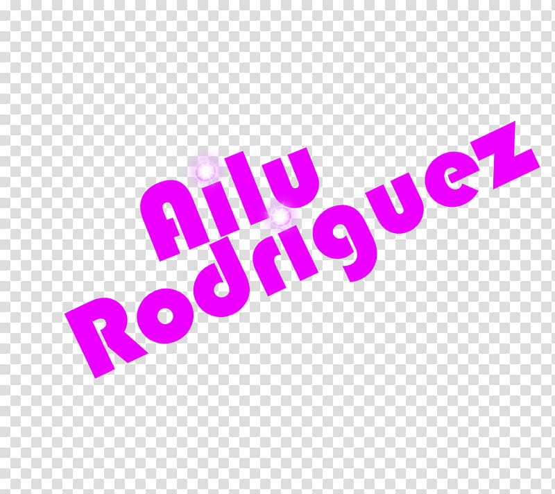 Texto Ailu Rodriguez transparent background PNG clipart
