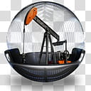 Sphere   , oil platform illustration transparent background PNG clipart
