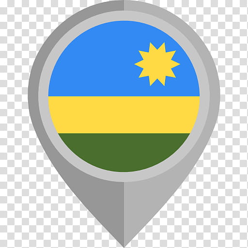 Flag, Uganda, Computer Program, Country, National Flag, Rwanda, Yellow, Circle transparent background PNG clipart