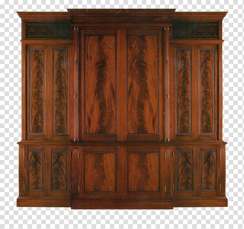 Things found in the study, brown wooden cabinet transparent background PNG clipart