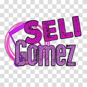 Selena Gomez Texto transparent background PNG clipart thumbnail