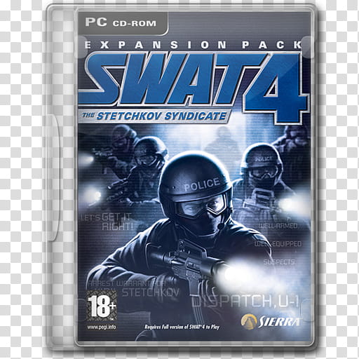 Game Icons , SWAT  The Stetchkov Syndicate transparent background PNG clipart