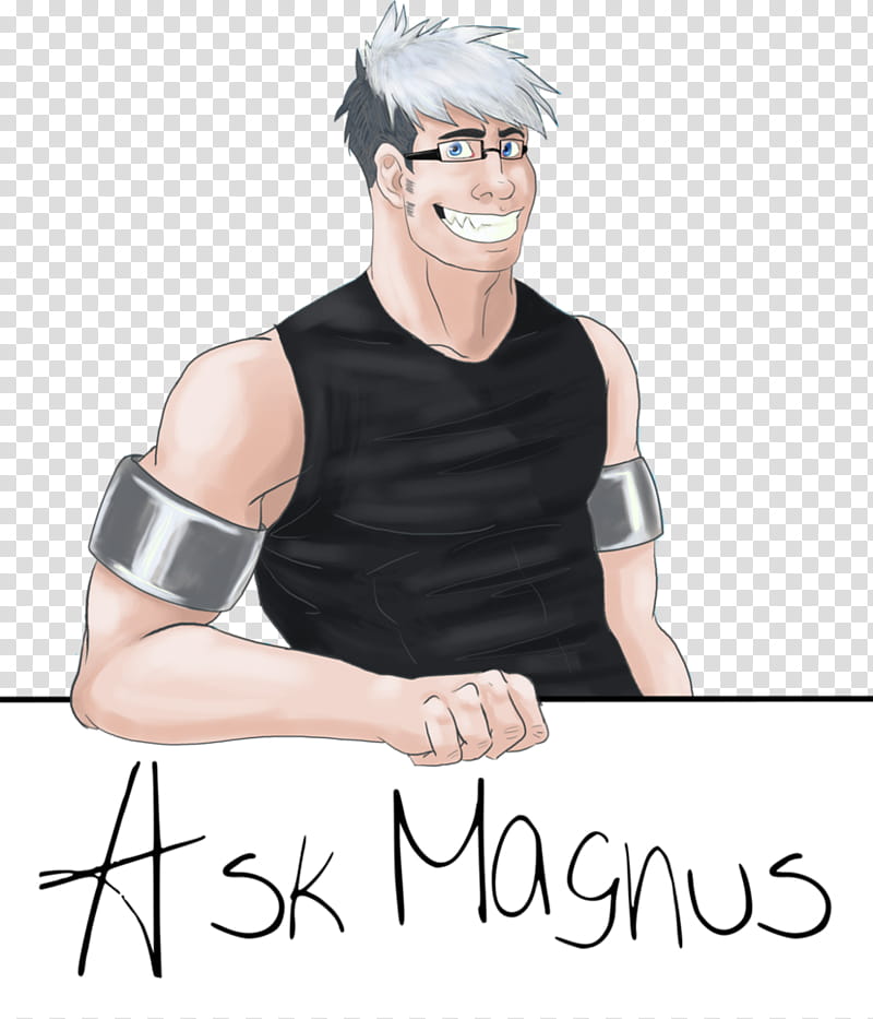 Ask Magnus! transparent background PNG clipart