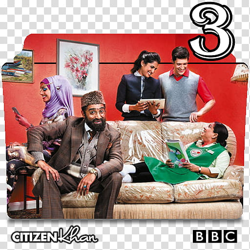 Citizen Khan series and season folder icons, Citizen Khan S ( transparent background PNG clipart