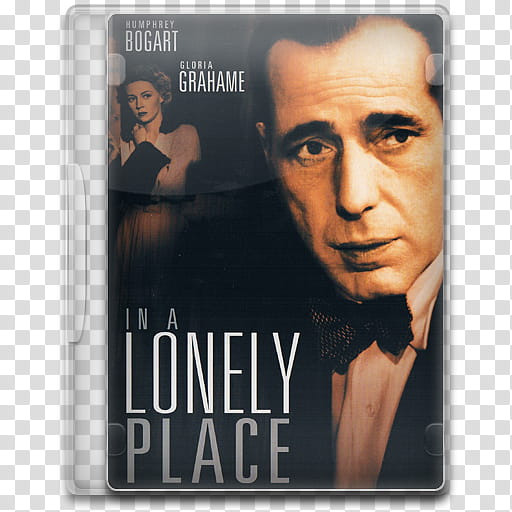Movie Icon Mega , In a Lonely Place, In a Lonely Place DVD case transparent background PNG clipart