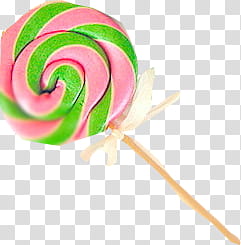 Lollipop, pink and green lollipop transparent background PNG clipart