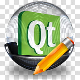 Sphere   , white and green Qt logo transparent background PNG clipart