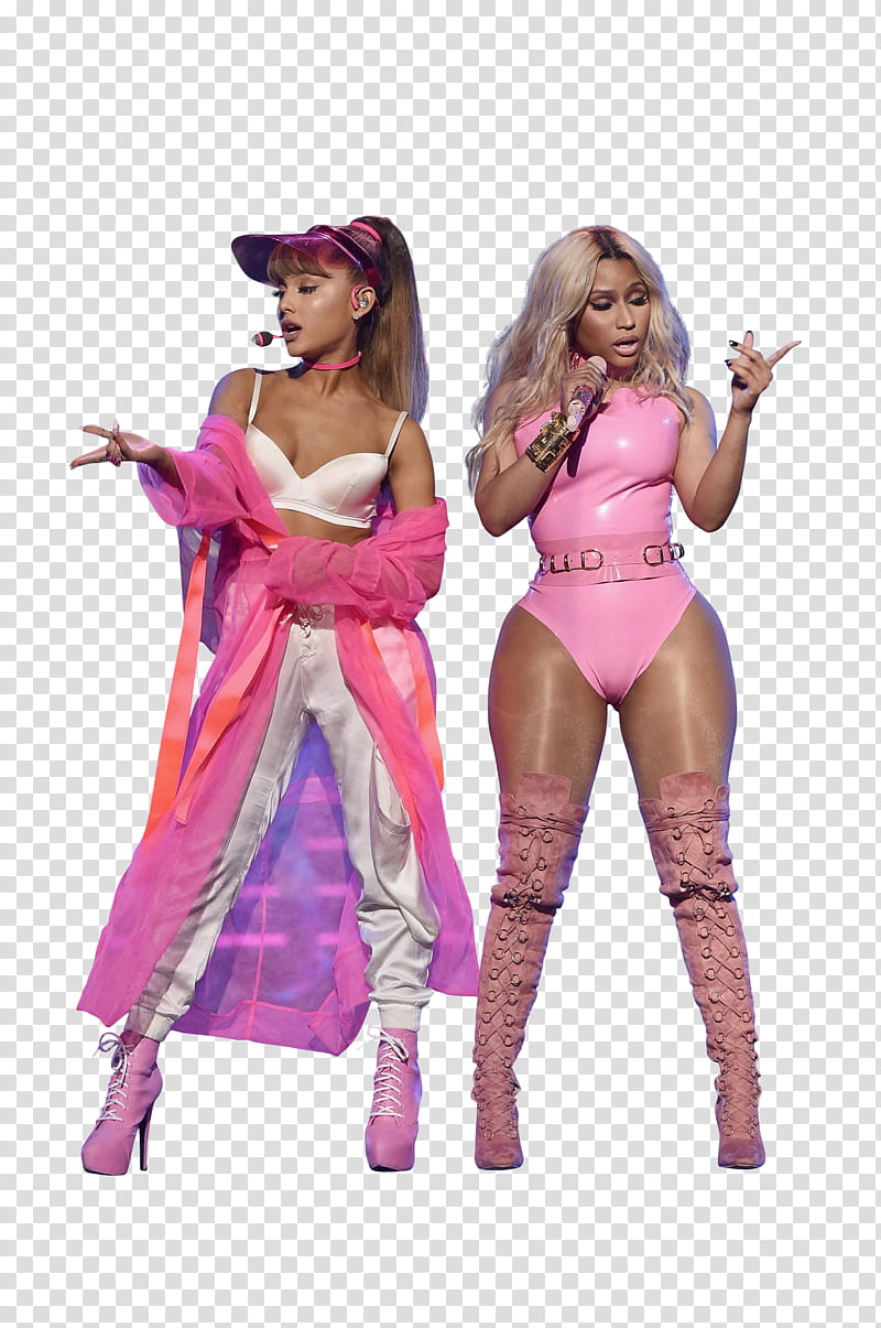 Nicki Minaj x Ariana Grande, JorgeMinaj () transparent background PNG clipart