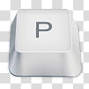 Keyboard Buttons, letter p keyboard key transparent background PNG clipart