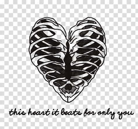 My heart, black and gray heart illsutration transparent background PNG clipart