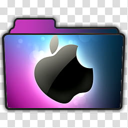 Folder Icon Set, Apple TV, Apple logo folder icon transparent background PNG clipart