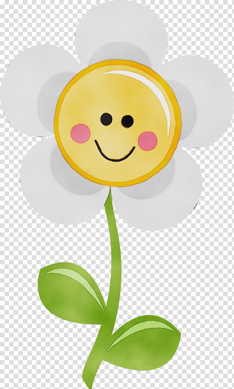Watercolor Flower, Paint, Wet Ink, Smiley, Emoticon, Drawing, Silhouette, Facial Expression transparent background PNG clipart