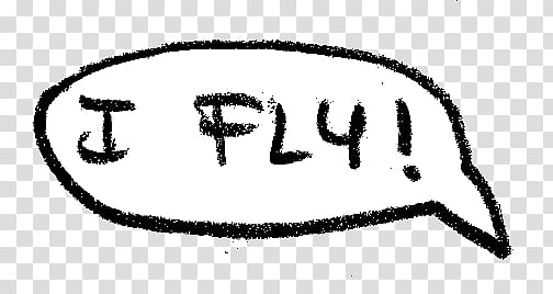 , i fly! text cloud transparent background PNG clipart