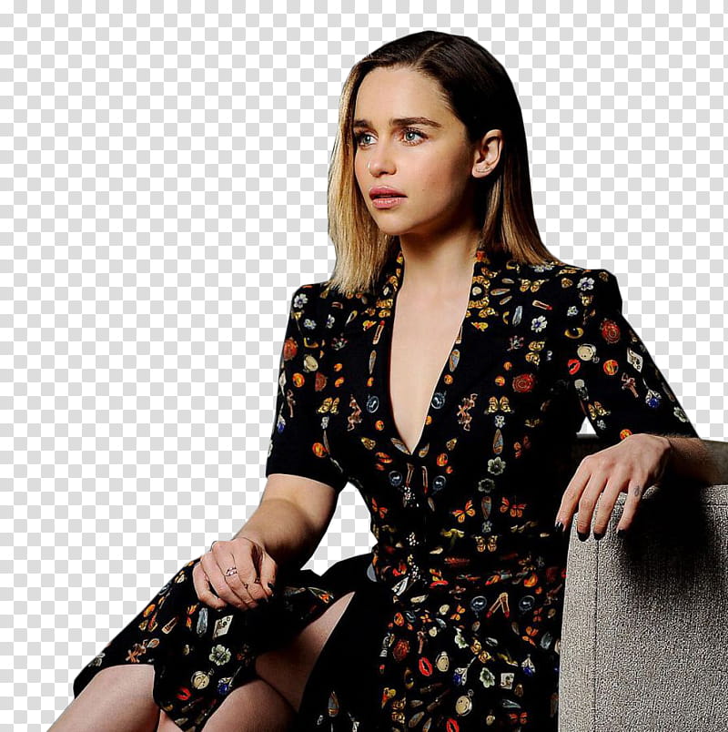 Emilia Clarke transparent background PNG clipart