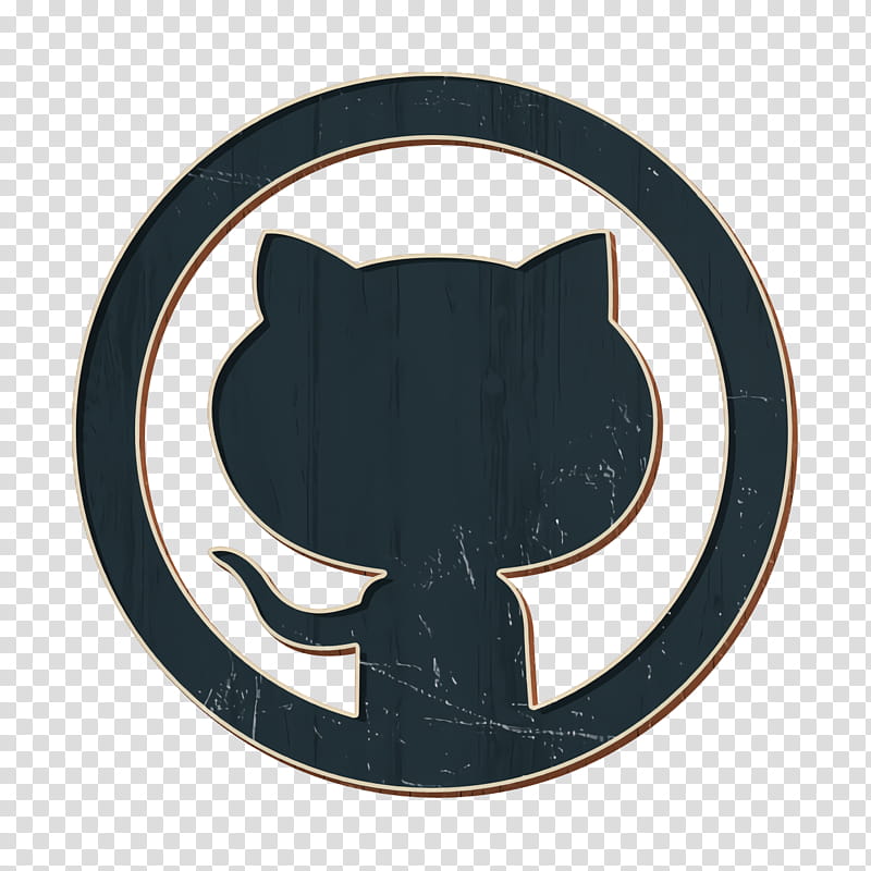 github icon, Logo, Symbol, Emblem, Black Cat, Small To Mediumsized Cats, Circle transparent background PNG clipart