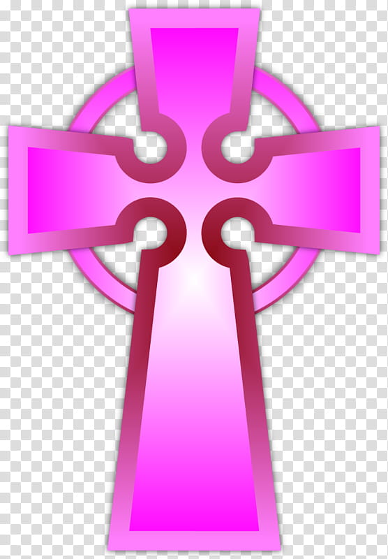 Cross Symbol, Pink M, Purple, Religious Item, Material Property, Magenta transparent background PNG clipart