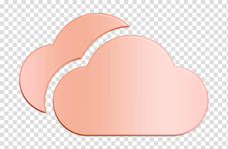 cloud icon forecast icon rain icon, Storm Icon, Weather Icon, Pink, Nose, Peach, Heart, Material Property transparent background PNG clipart