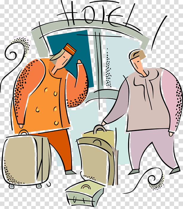 Hotel, Bellhop, Hospitality Industry, Service, Baggage, Internet, Accommodation, Cartoon transparent background PNG clipart