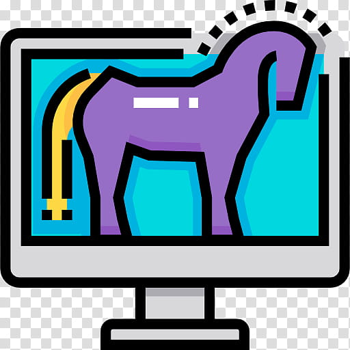 Computer, Trojan Horse, Malware, Computer Software, Antivirus Software, Computer Monitors, Ransomware, Spyware transparent background PNG clipart