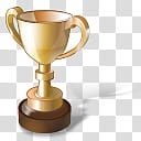 varios, gold trophy illustration transparent background PNG clipart