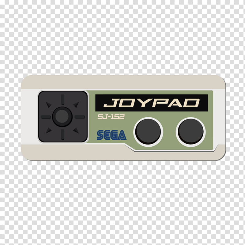 Sega Mark III Joypad transparent background PNG clipart